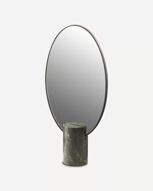 POLSPOTTEN Spiegel Oval Marble